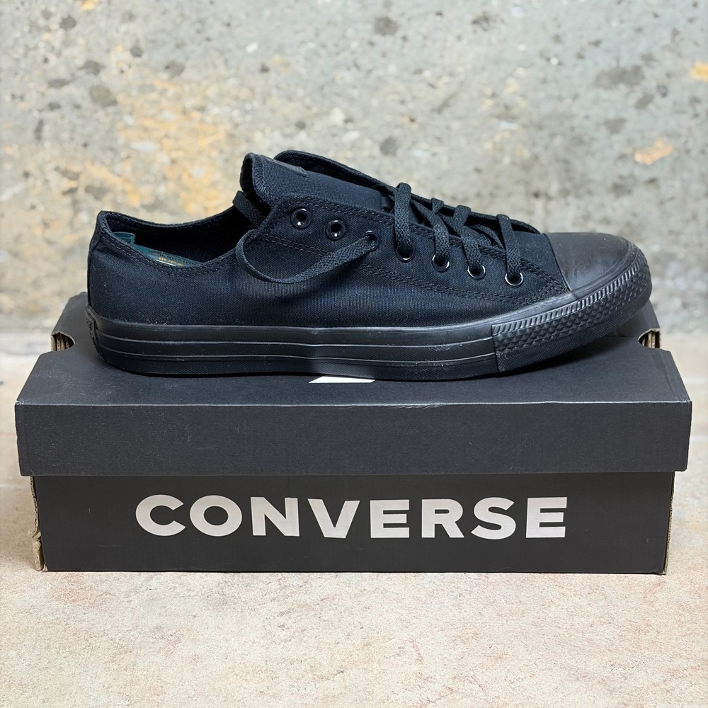Converse Chuck Taylor All Star OX M5039 Unisex Sneaker M13/W15 Black Skate Shoes